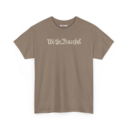 WE THE PEACEFUL Unisex Heavy Cotton Tee