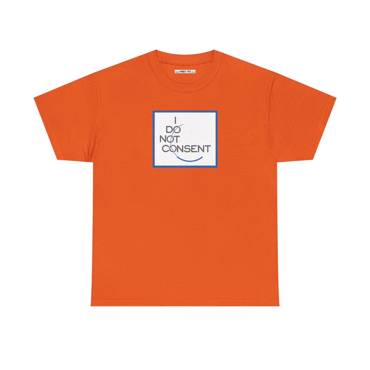 I DO NOT CONSENT Unisex Heavy Cotton Tee