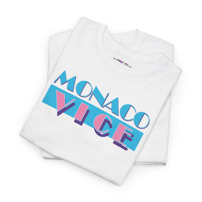 MONACO VICE Unisex Heavy Cotton Tee