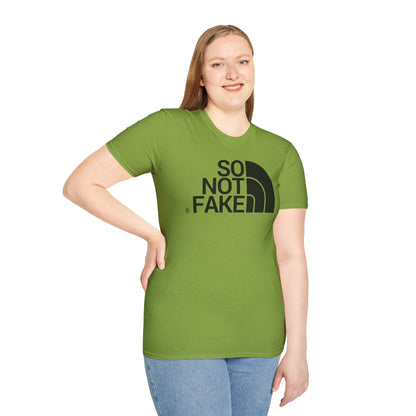 SO NOT FAKE Unisex Softstyle 100% Cotton T-Shirt