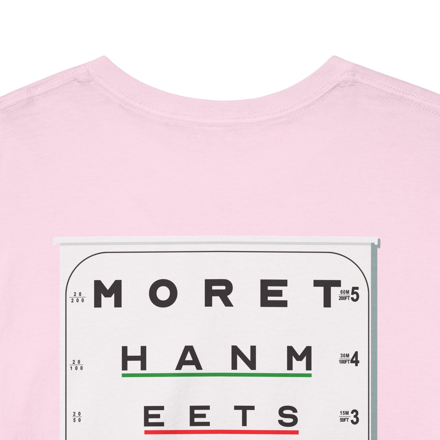 MORE THAN MEETS THE I TEST Unisex Heavy Cotton Tee