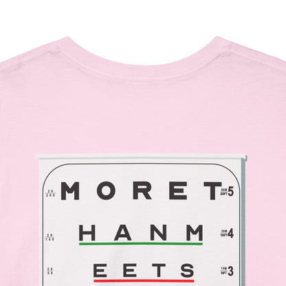 MORE THAN MEETS THE I TEST Unisex Heavy Cotton Tee