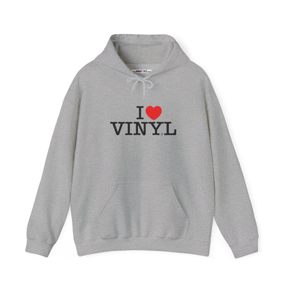 I ❤️ VINYL Unisex Heavy Blend™ Hooded Sweatshirt