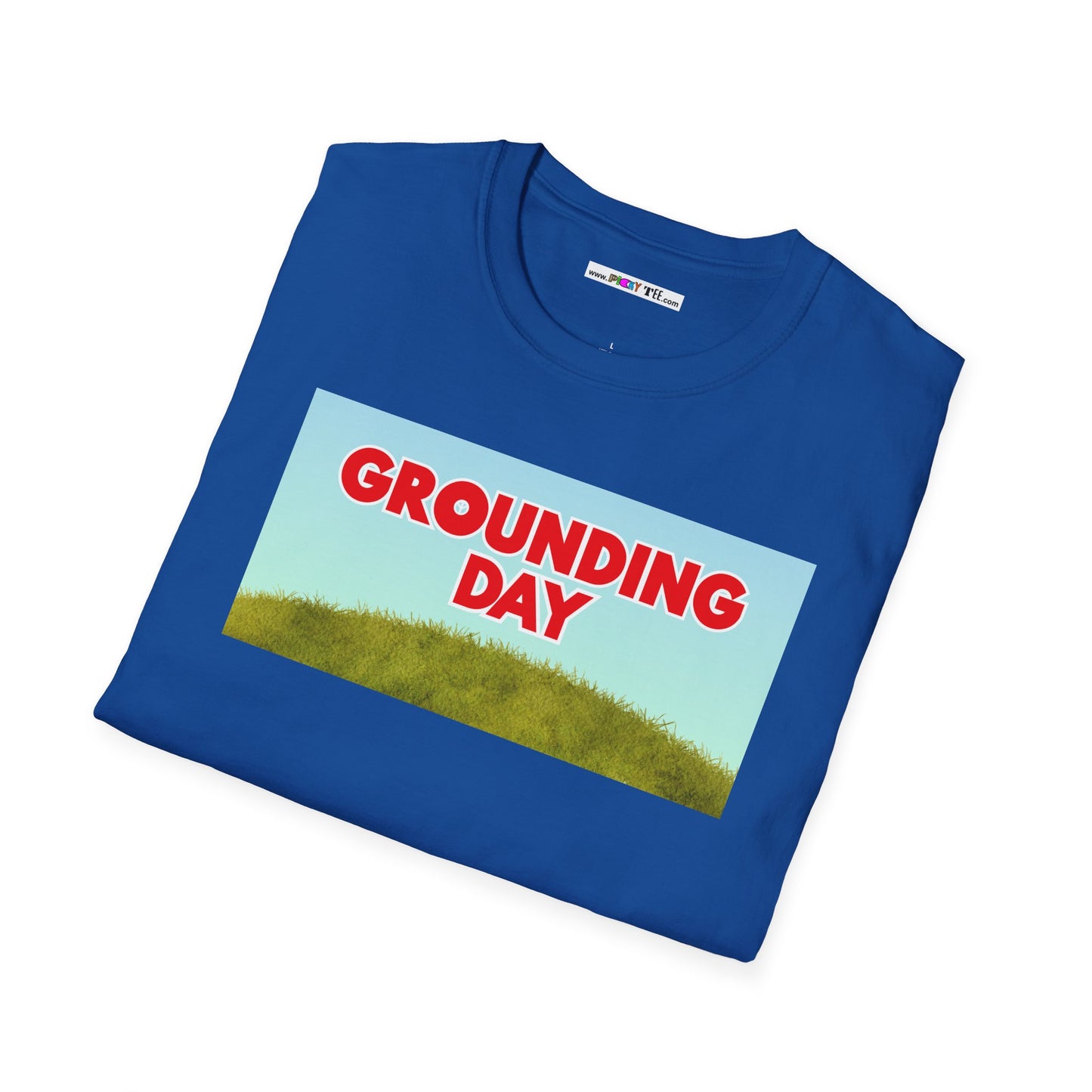 GROUNDING DAY Unisex Softstyle 100% Cotton T-Shirt