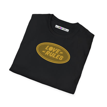 LOVE-RULES Unisex Softstyle 100% Cotton T-Shirt