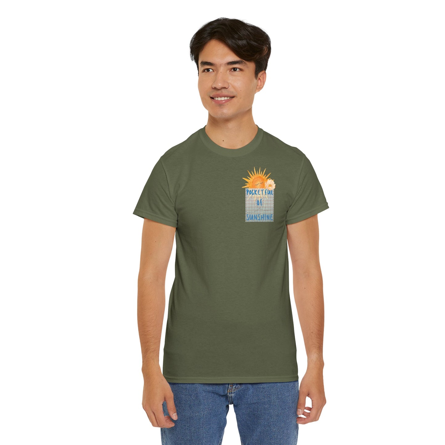 POCKETFUL OF SUNSHINE Unisex Heavy Cotton Tee