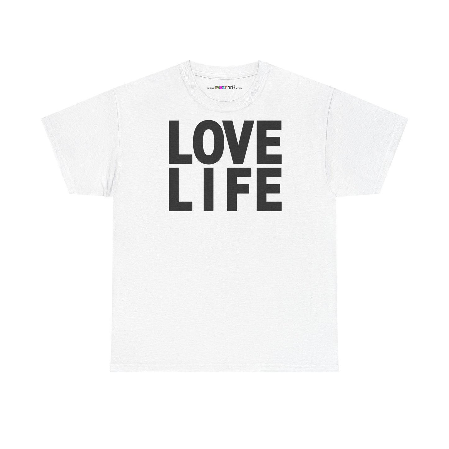 LOVE LIFE Unisex Heavy Cotton Tee