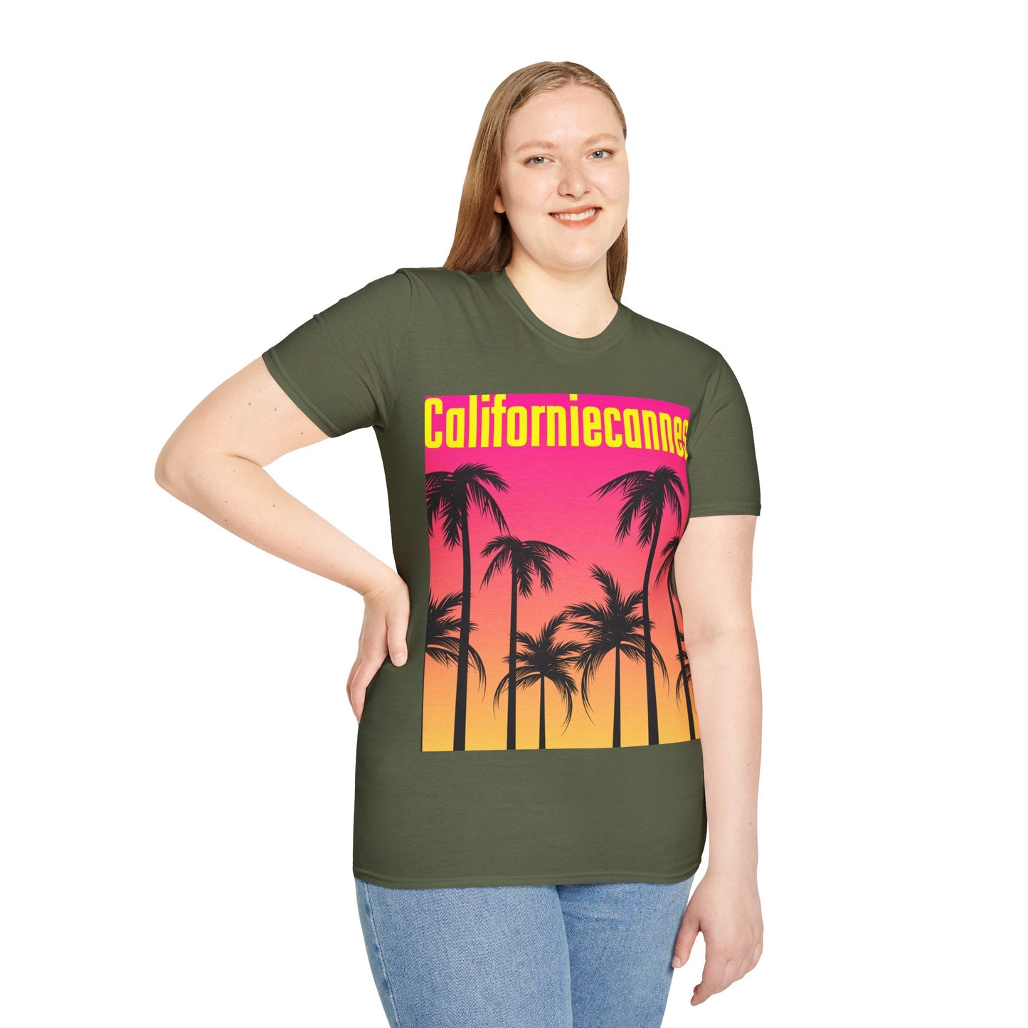 Californiecannes Unisex Softstyle 100% Cotton T-Shirt