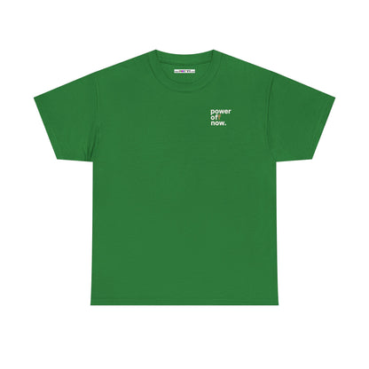 power off now Unisex Heavy Cotton Tee