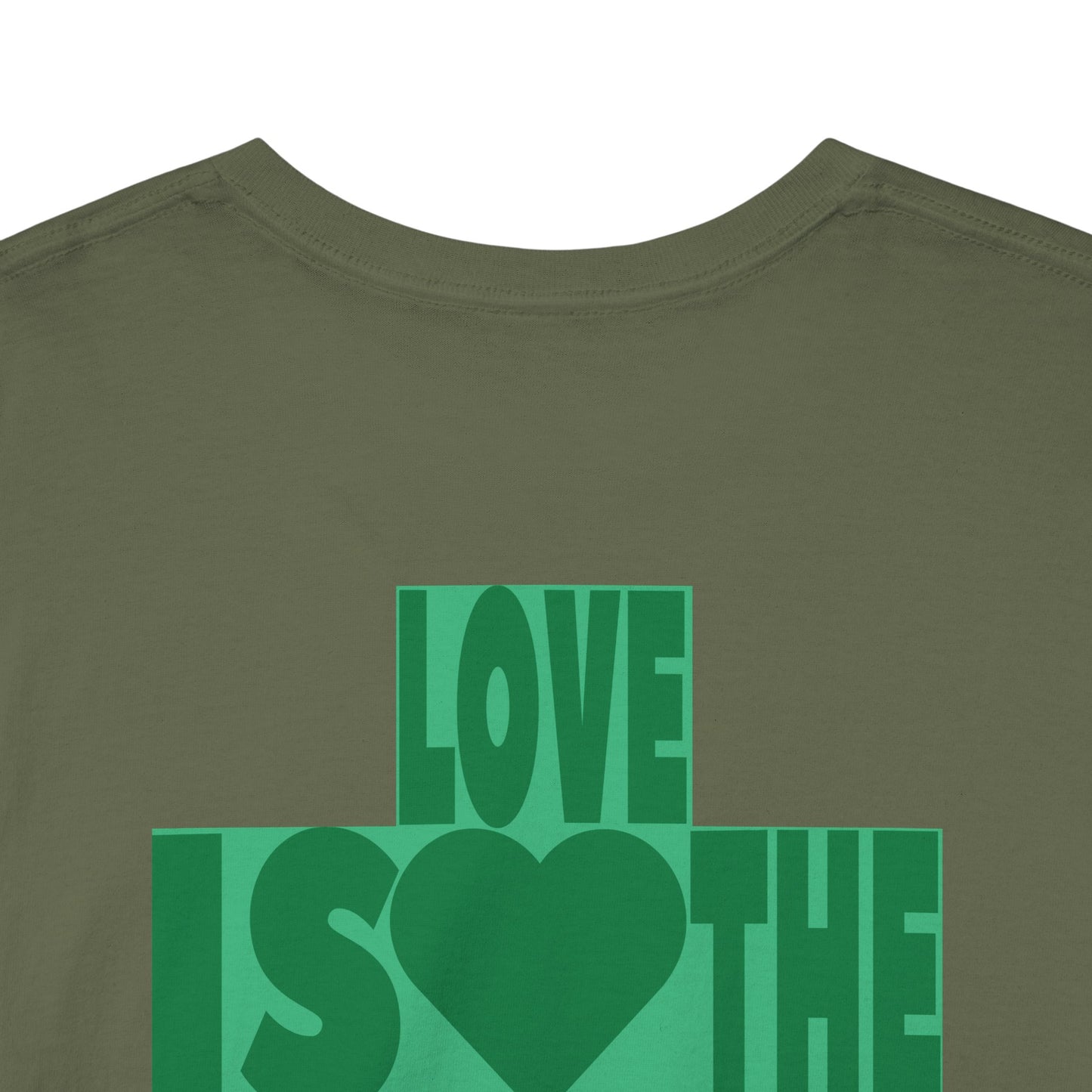 LOVE IS THE DRUG Unisex Heavy Cotton Tee