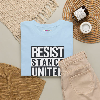RESIST STANCE UNITED Unisex Heavy Cotton Tee