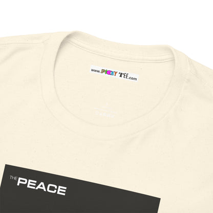 the PEACE ghost in the war-machine Unisex Heavy Cotton Tee