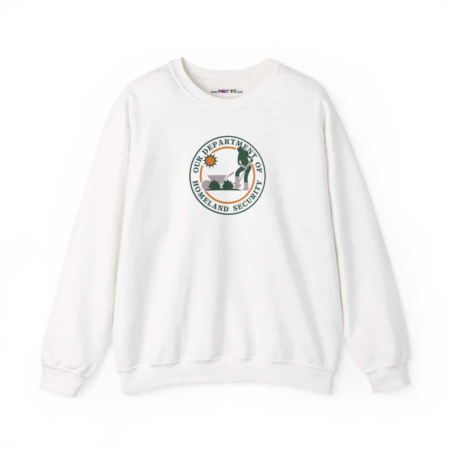 HOMELAND SECURITY (OUR DEPARTMENT OF)  Unisex Heavy Cotton Sweatshirt