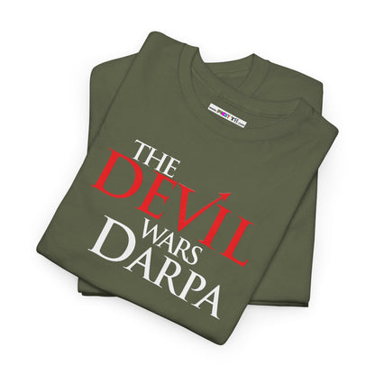 THE DEVIL WARS DARPA Unisex Heavy Cotton Tee