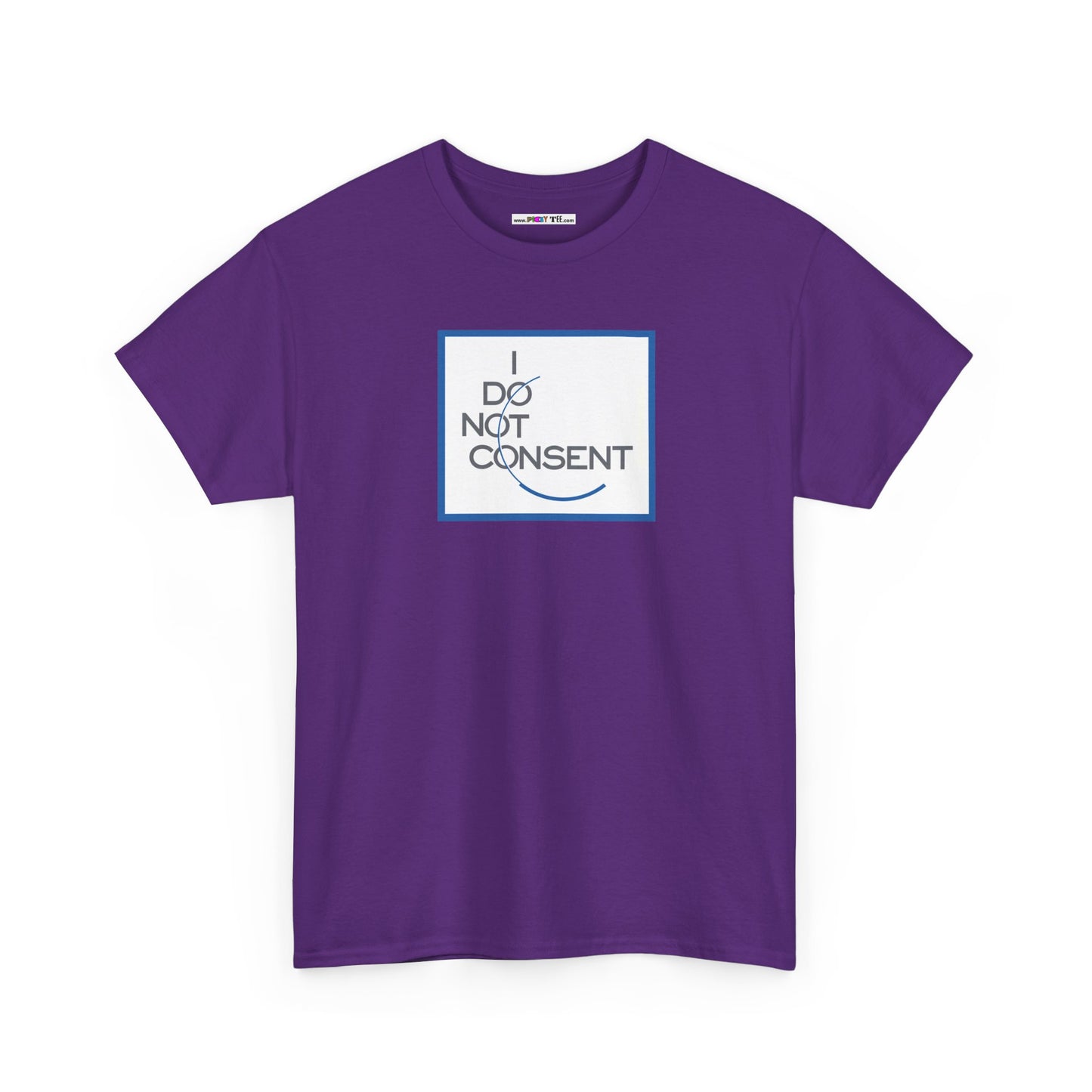I DO NOT CONSENT Unisex Heavy Cotton Tee