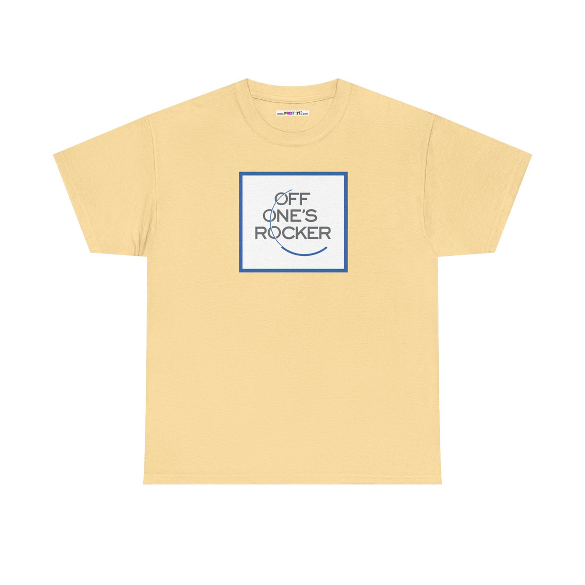OFF ONE'S ROCKER Unisex Heavy Cotton Tee