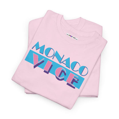 MONACO VICE Unisex Heavy Cotton Tee