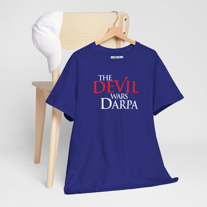 THE DEVIL WARS DARPA Unisex Heavy Cotton Tee