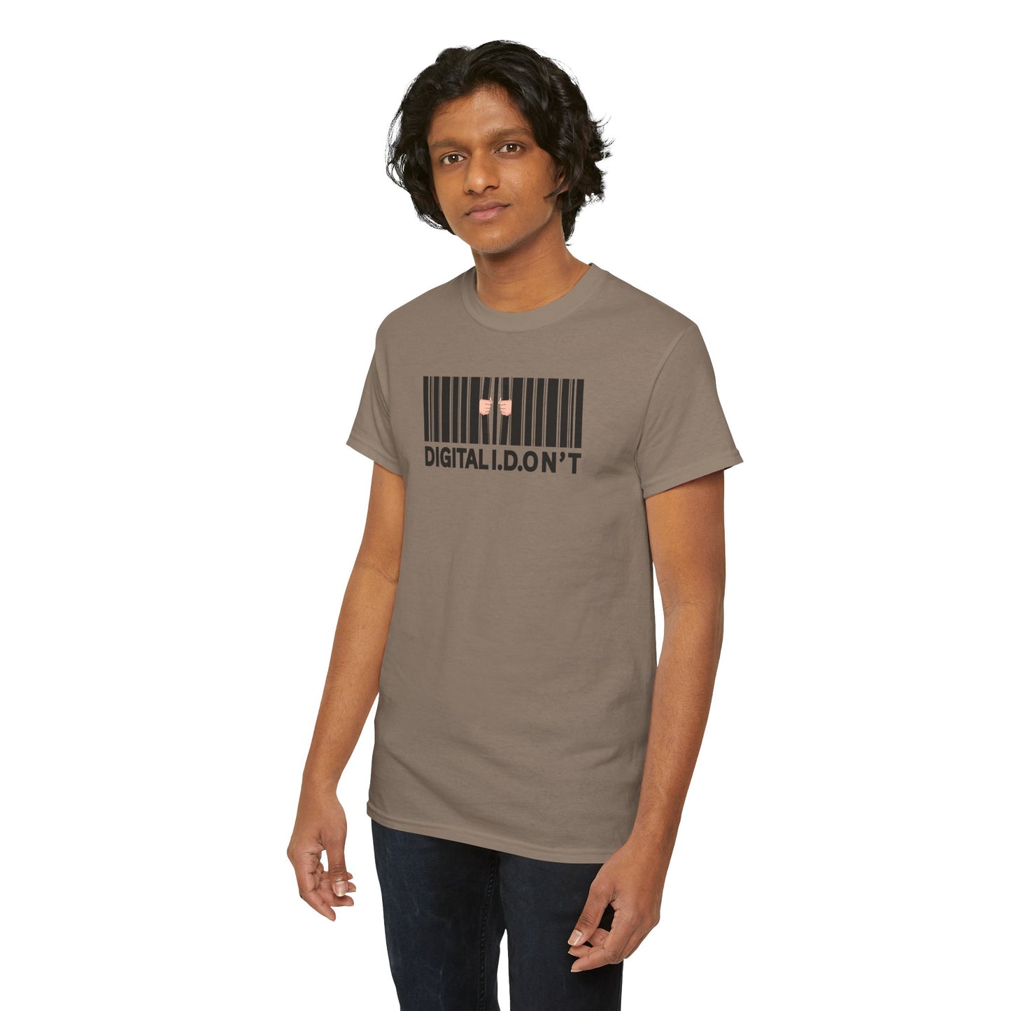 DIGITAL I.D.ON'T Unisex Heavy Cotton Tee
