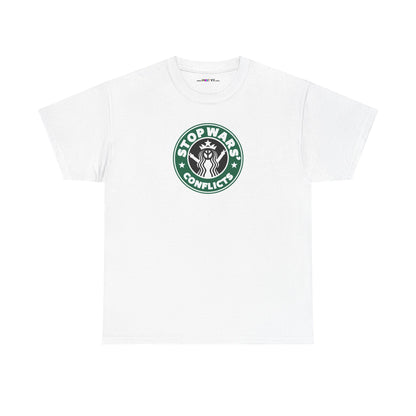STOP WARS' CONFLICTS Unisex Heavy Cotton Tee