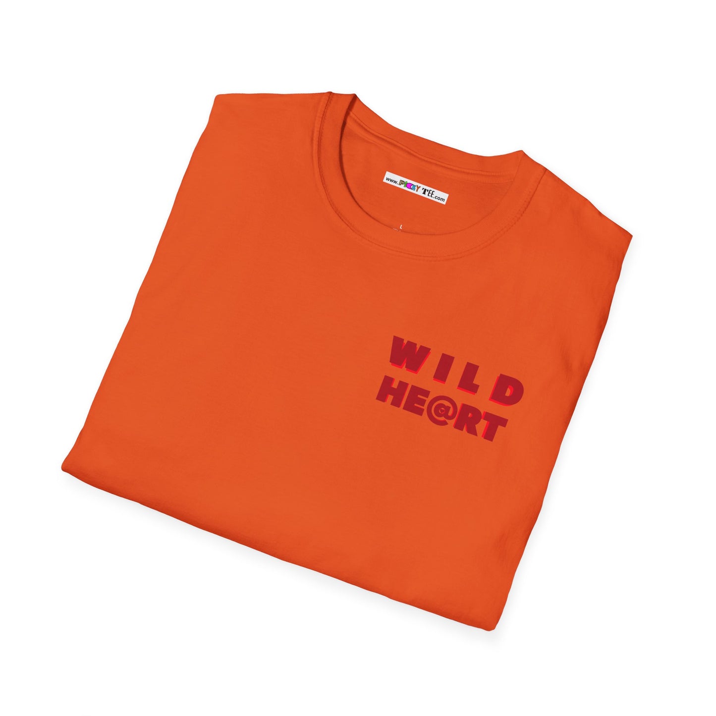 WILD AT HEART Unisex Softstyle 100% Cotton T-Shirt