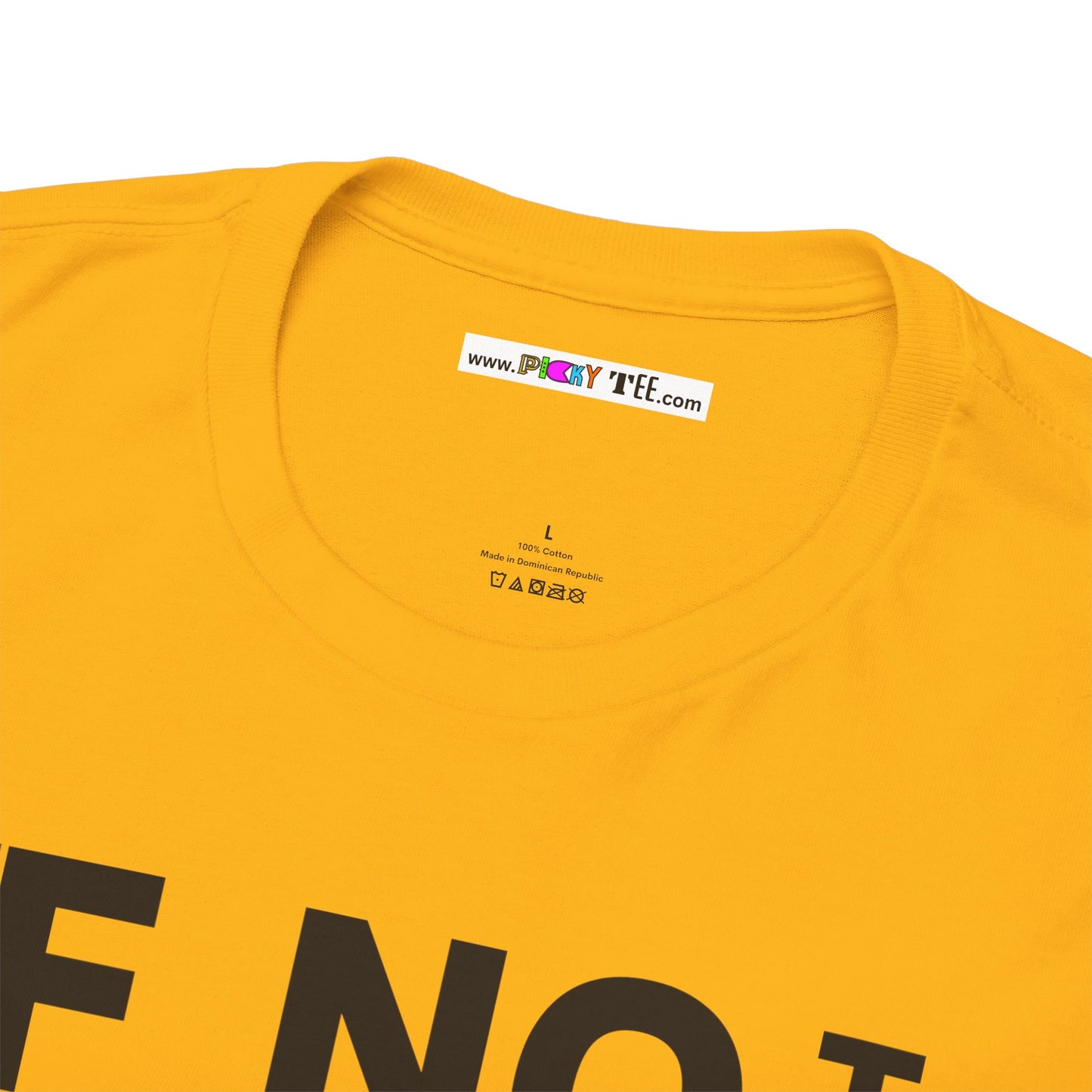 IF NOT NOW THEN WHEN Unisex Heavy Cotton Tee