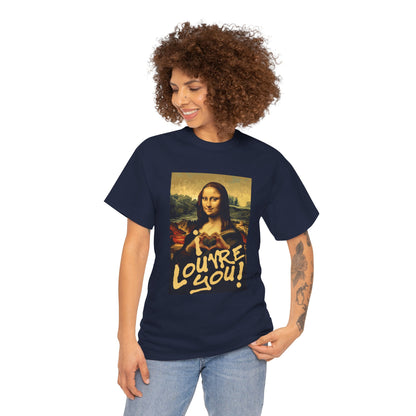 I LOUVRE YOU! Unisex Heavy Cotton Tee
