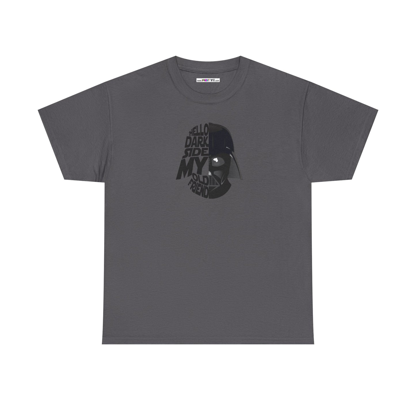 HELLO DARKSIDE MY OLD FRIEND Unisex Heavy Cotton Tee
