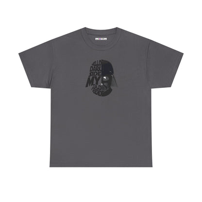 HELLO DARKSIDE MY OLD FRIEND Unisex Heavy Cotton Tee