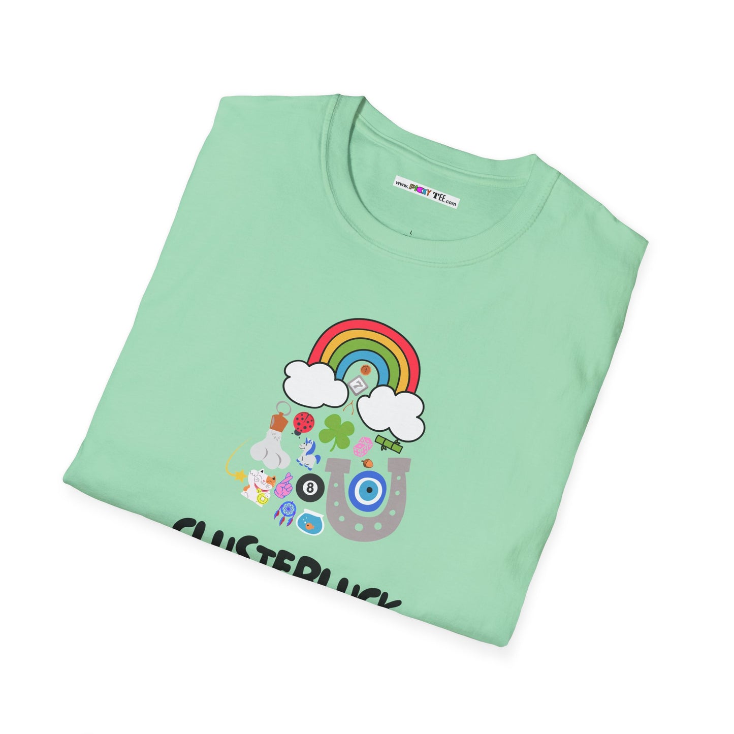 CLUSTERLUCK Unisex Softstyle 100% Cotton T-Shirt