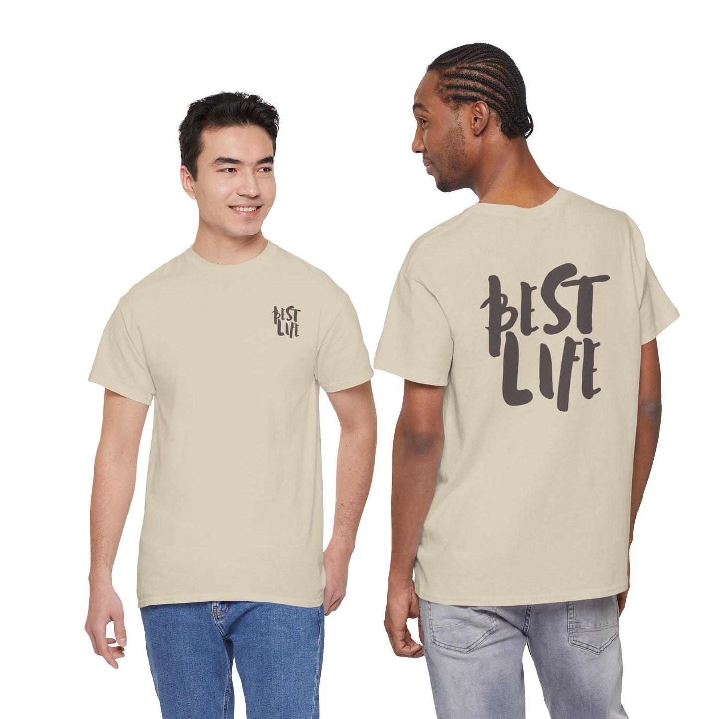 BEST LIFE Unisex Heavy Cotton Tee