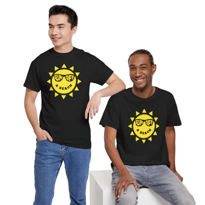 SUN OFF A BEACH Unisex Heavy Cotton Tee