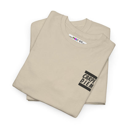 CARPE DIEM "I SEIZE DAY, PEOPLE" Unisex Heavy Cotton Tee