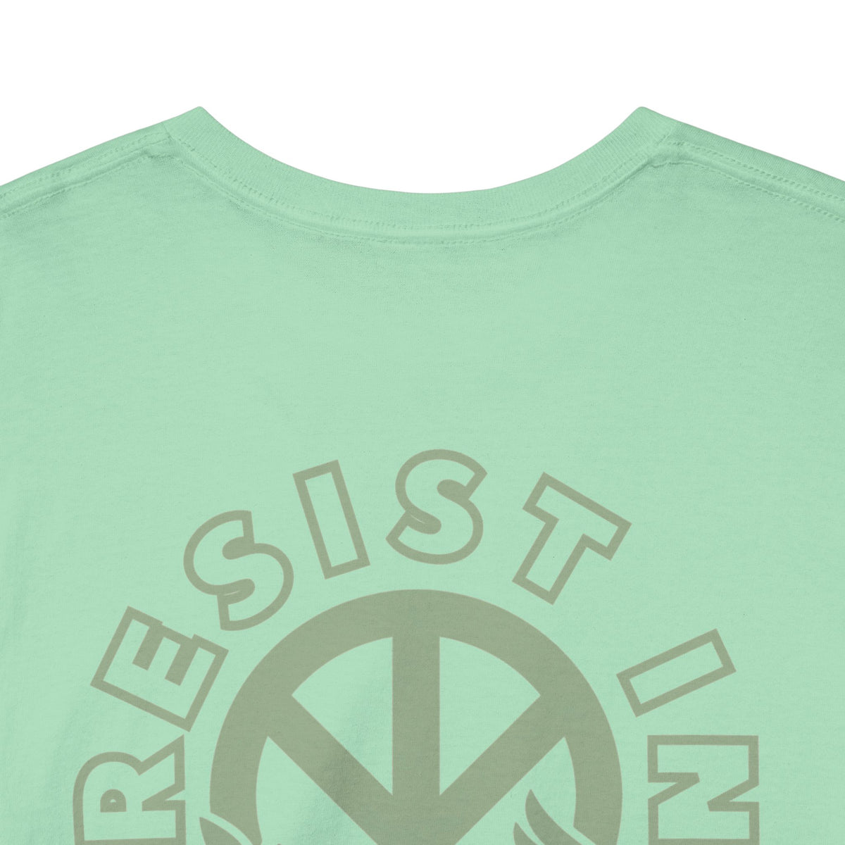 RESIST IN PEACE Unisex Heavy Cotton Tee
