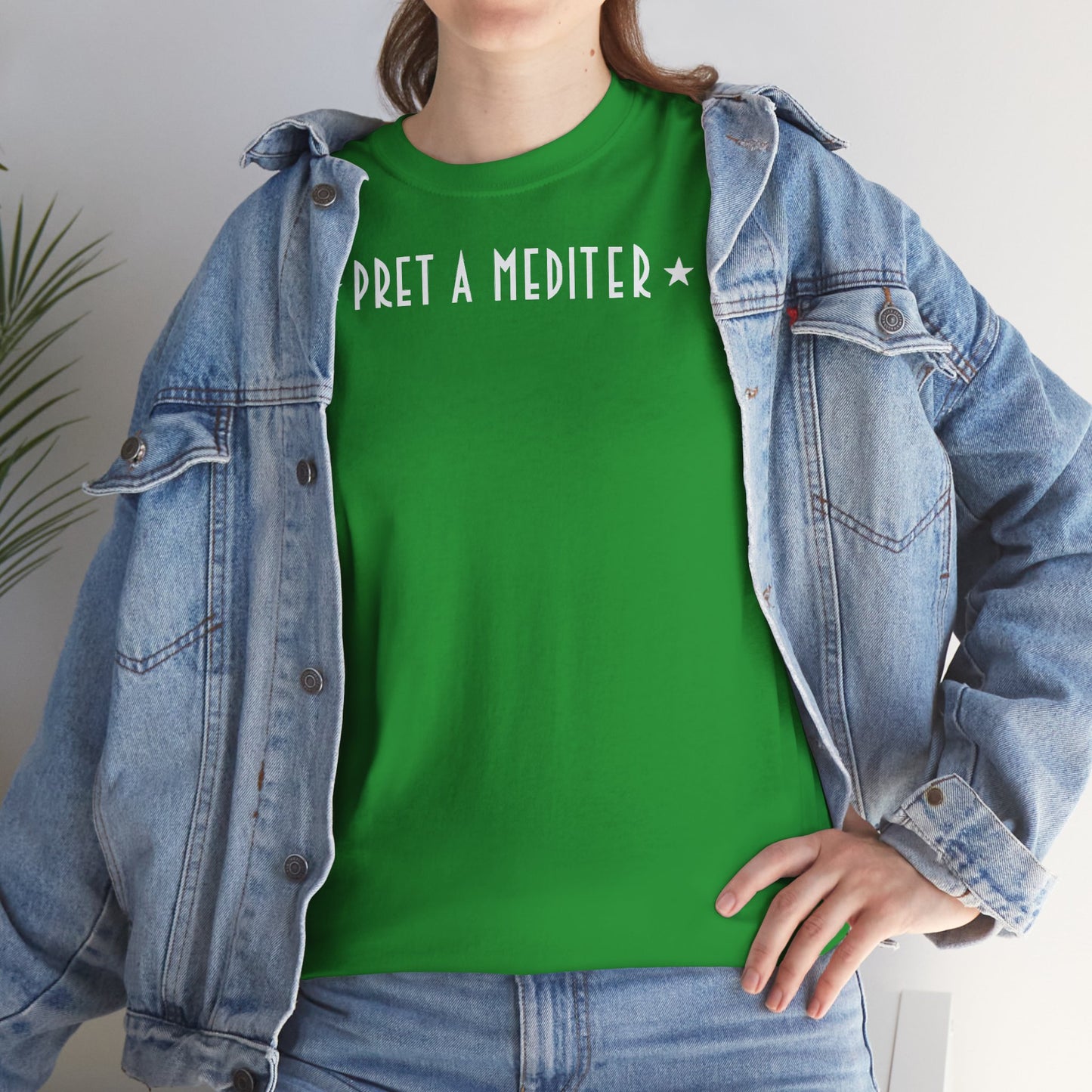 * PRET A MEDITER * Unisex Heavy Cotton Tee