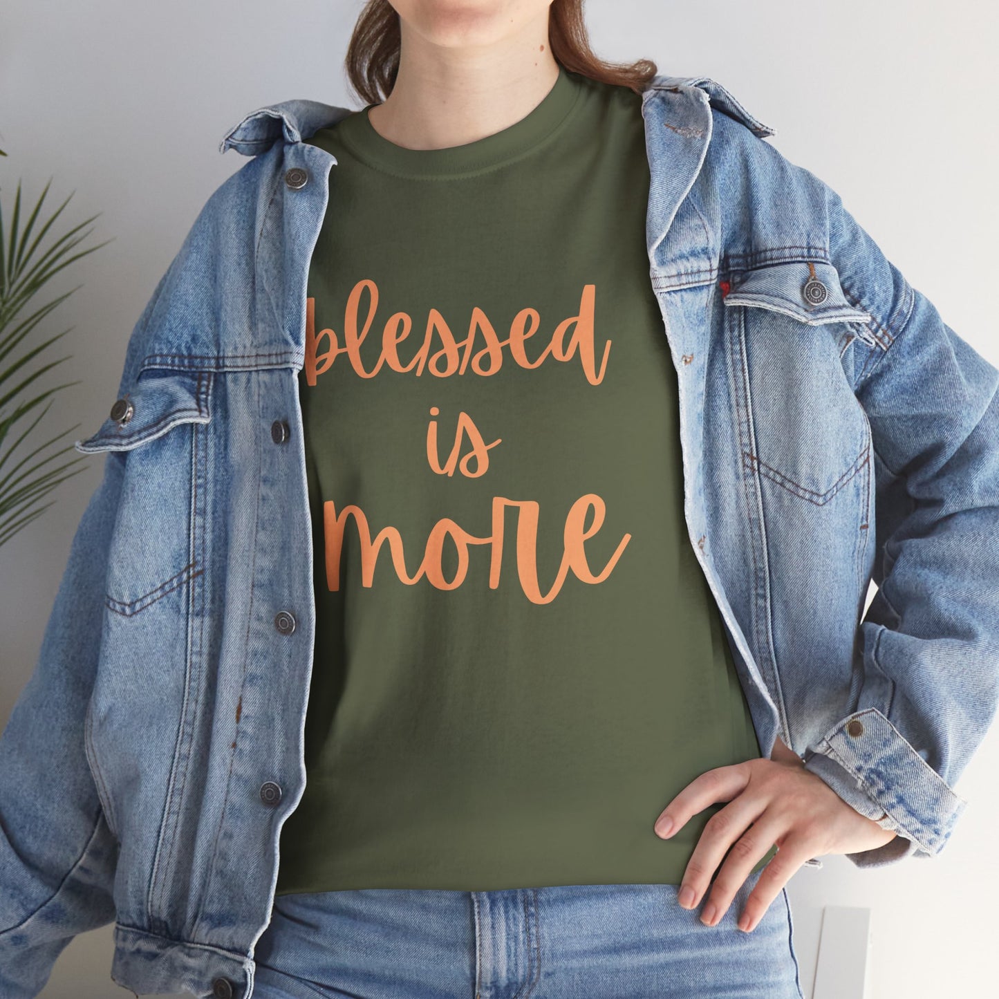 blessed is MORE Unisex Heavy Cotton Tee