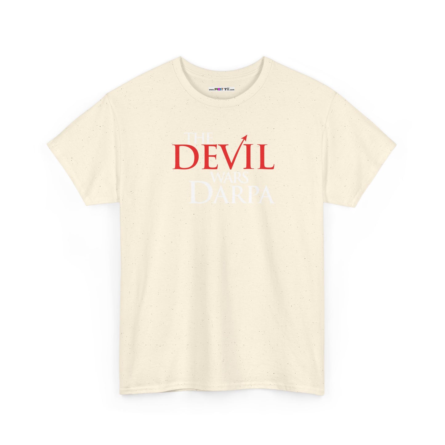 THE DEVIL WARS DARPA Unisex Heavy Cotton Tee
