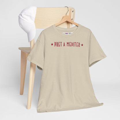 * PRET A MEDITER * Unisex Heavy Cotton Tee