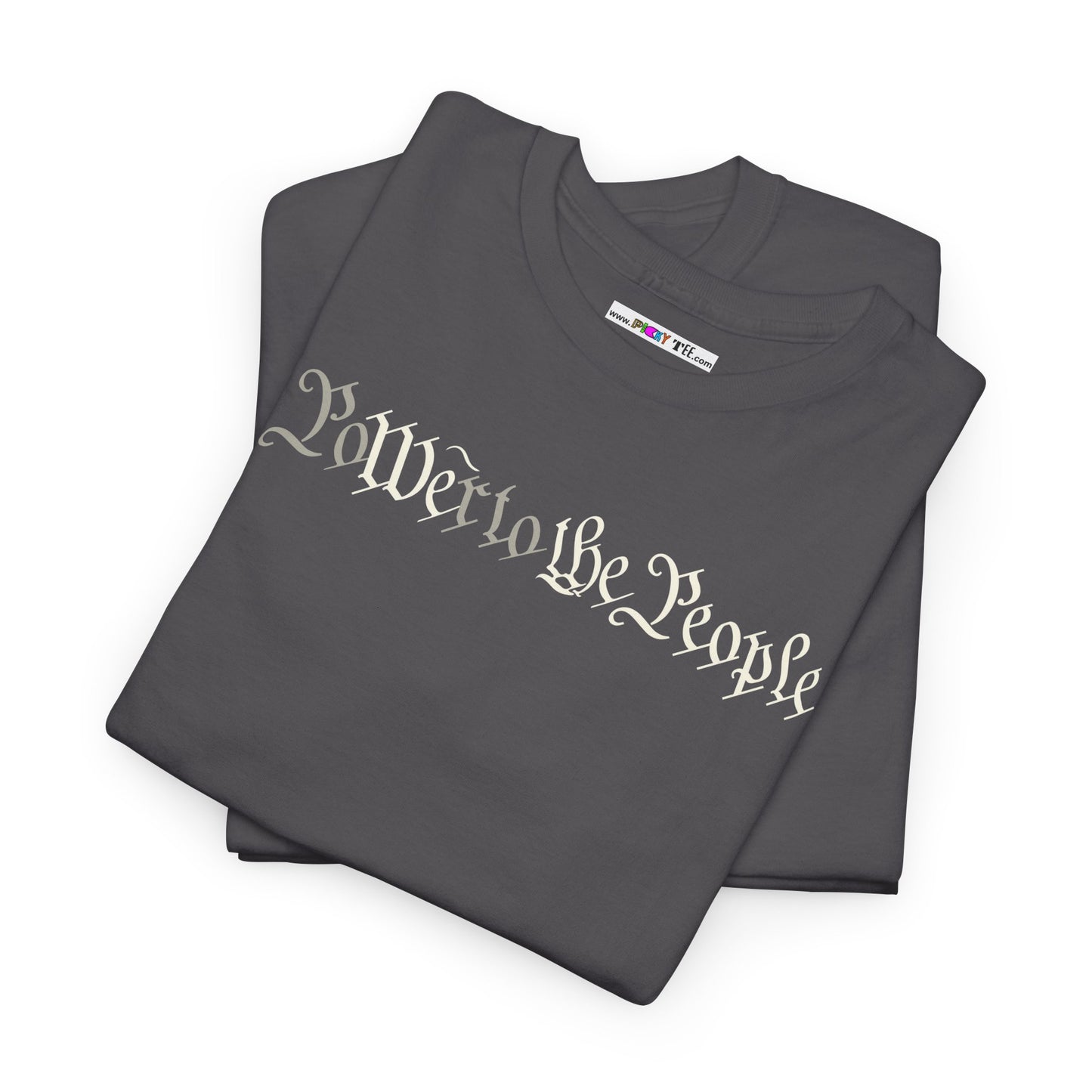 poWEr to THE PEOPLE Unisex Heavy Cotton Tee
