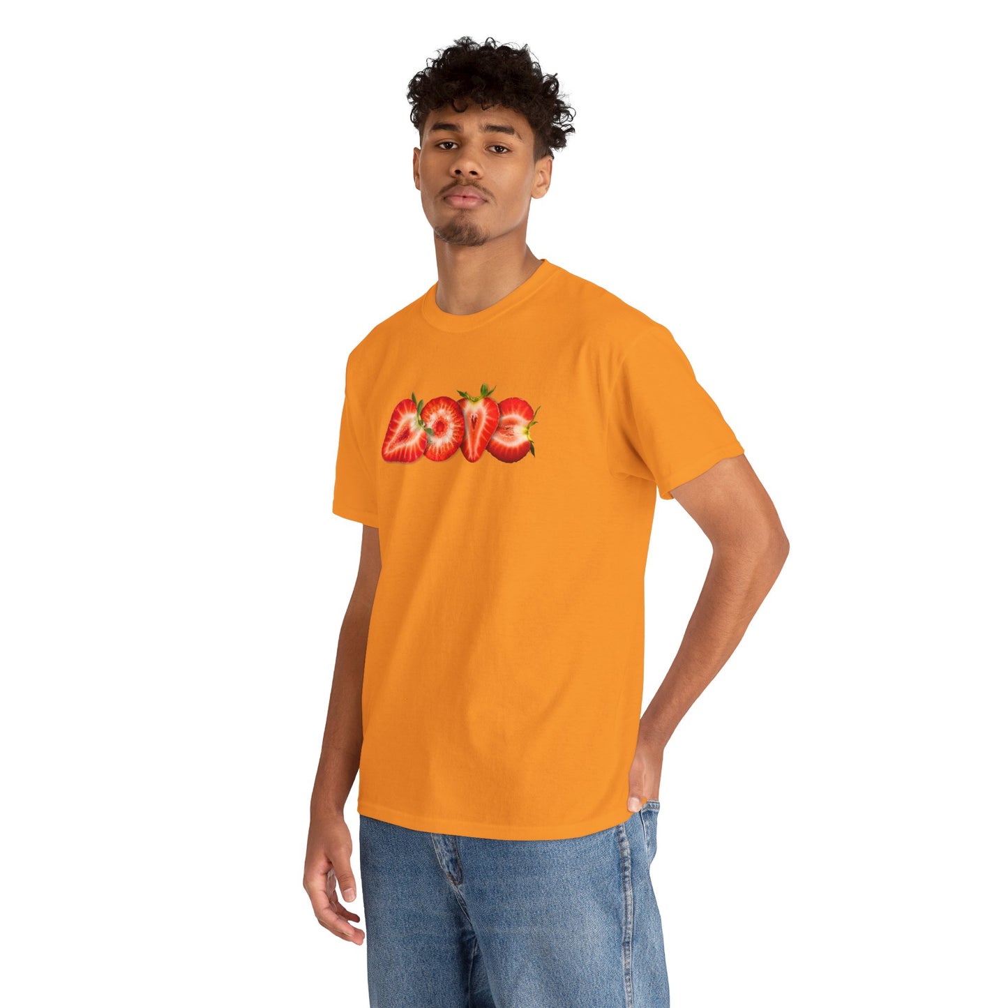 BERRY MUCH LOVE Unisex Heavy Cotton Tee