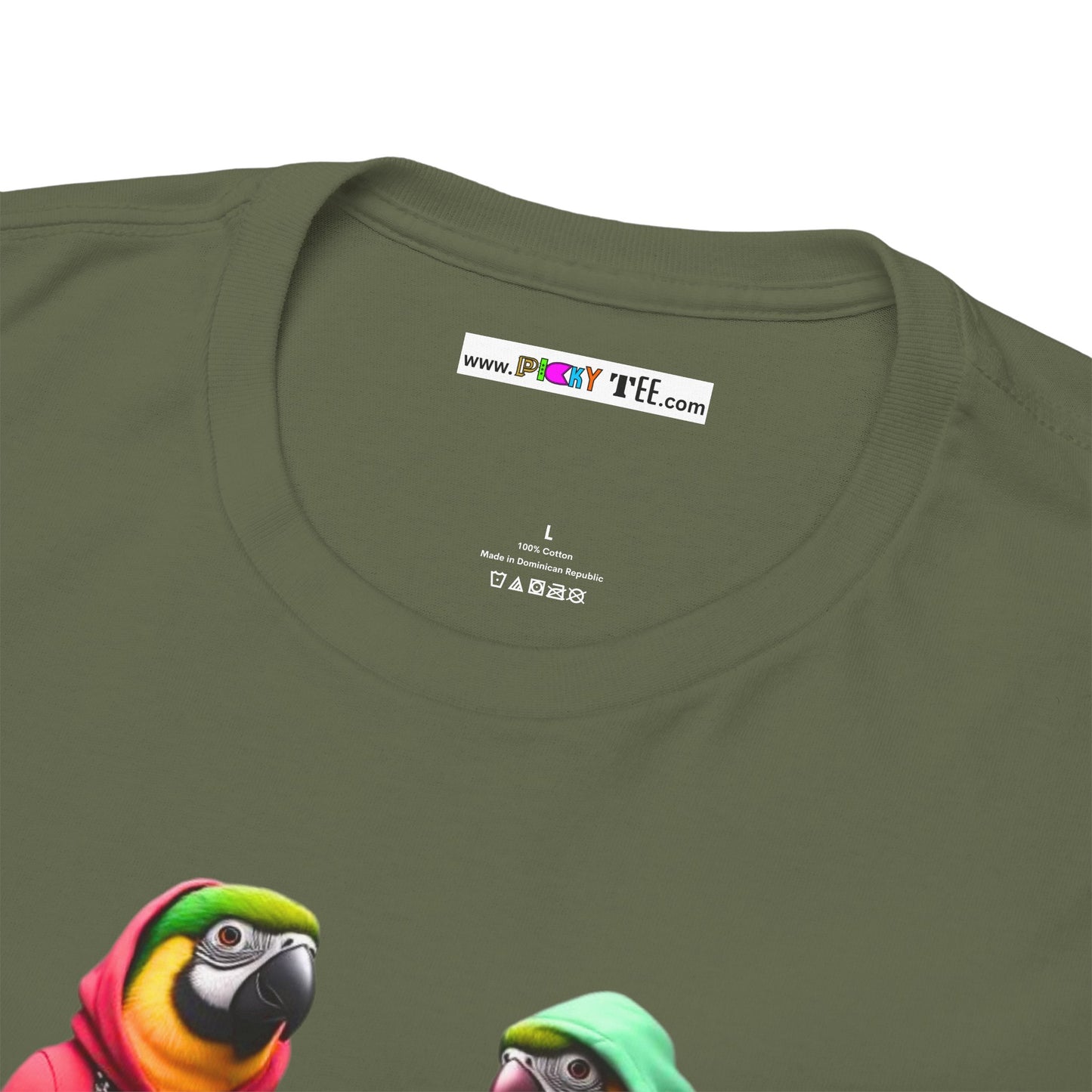 PARROTHOOD Unisex Heavy Cotton Tee