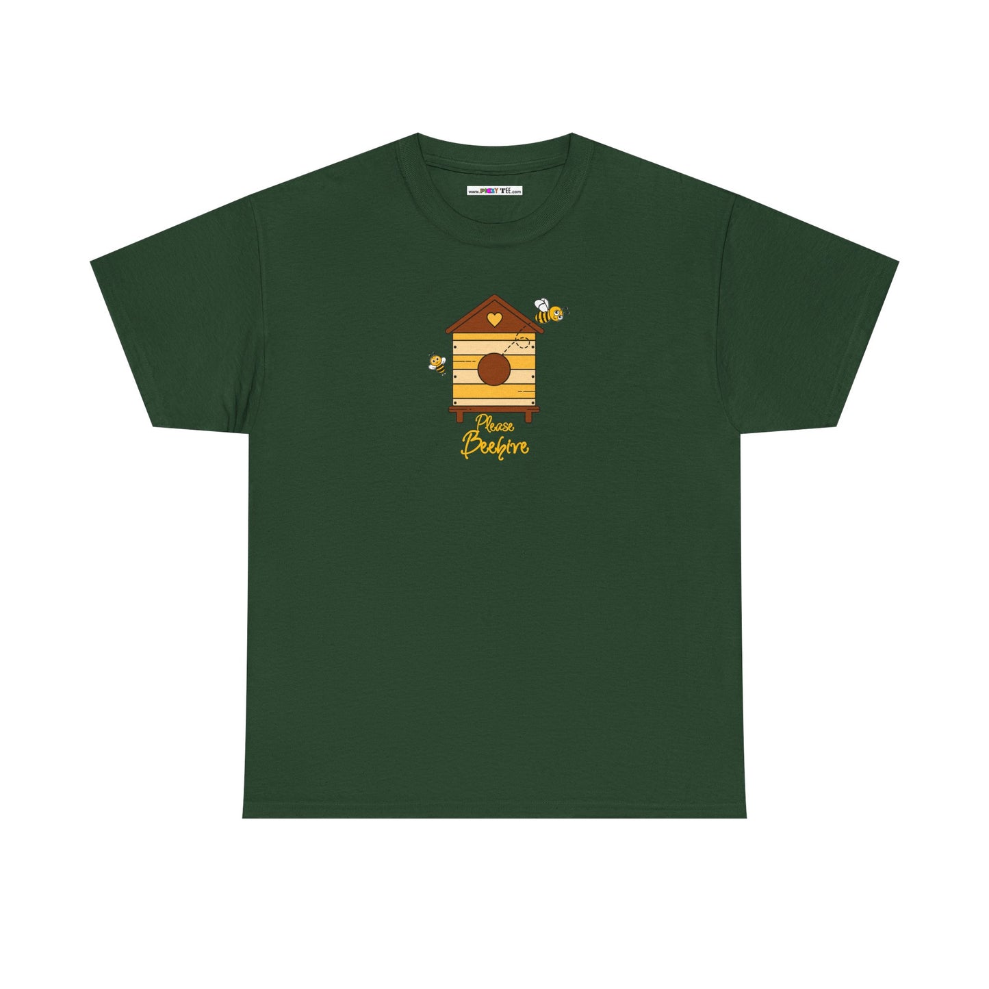 Please Beehive Unisex Heavy Cotton Tee