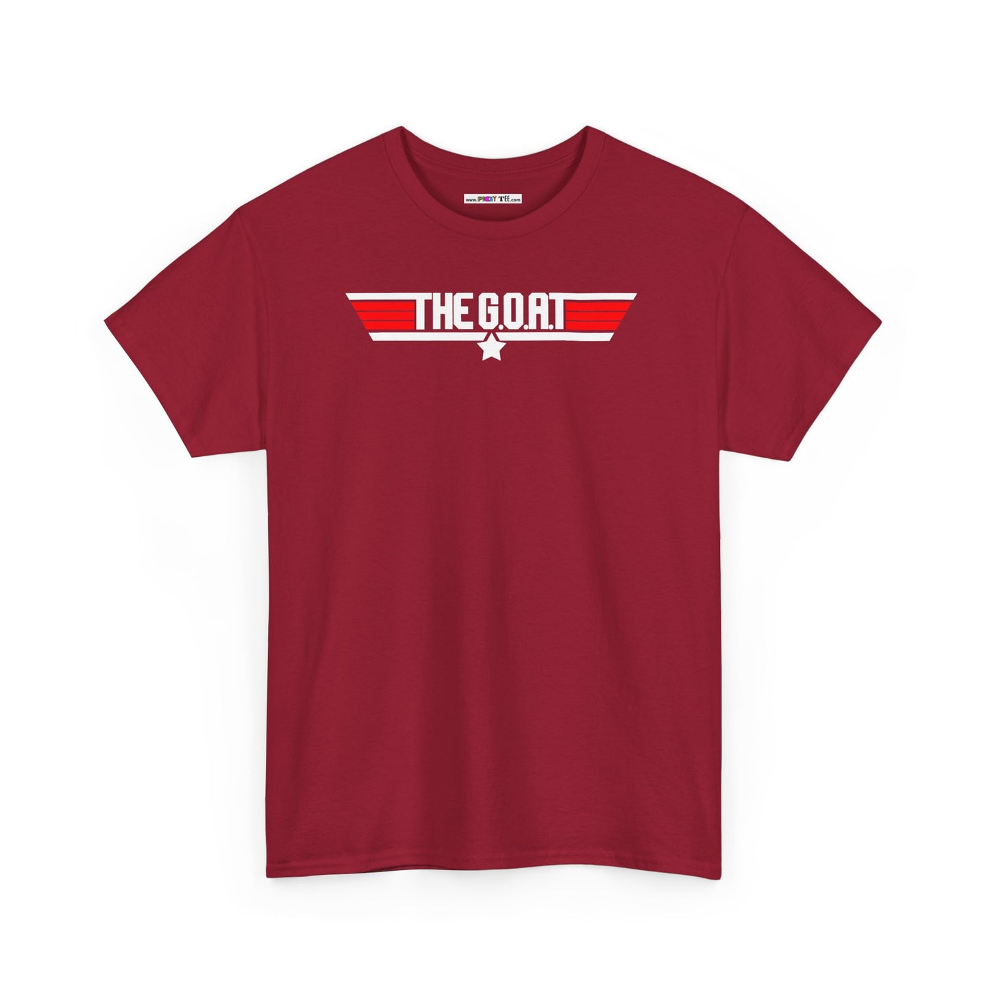 THE G.O.A.T Unisex Heavy Cotton Tee