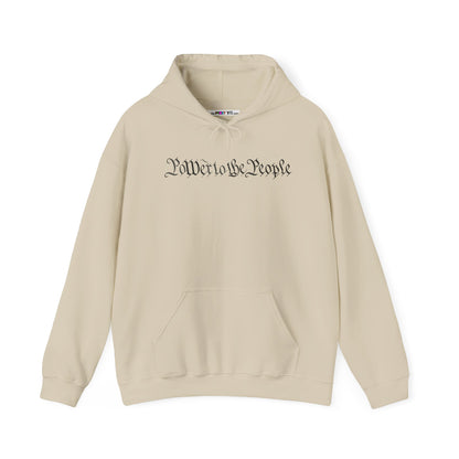 poWEr to THE PEOPLE Unisex Heavy Blend™ Hooded Sweatshirt