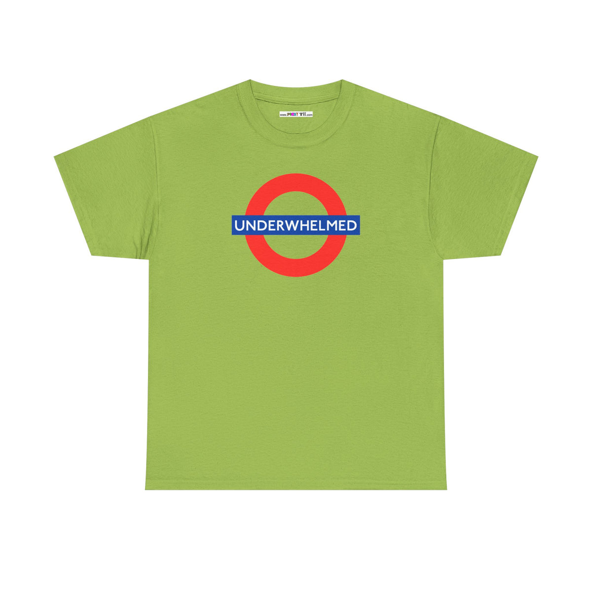 UNDERWHELMED Unisex Heavy Cotton Tee