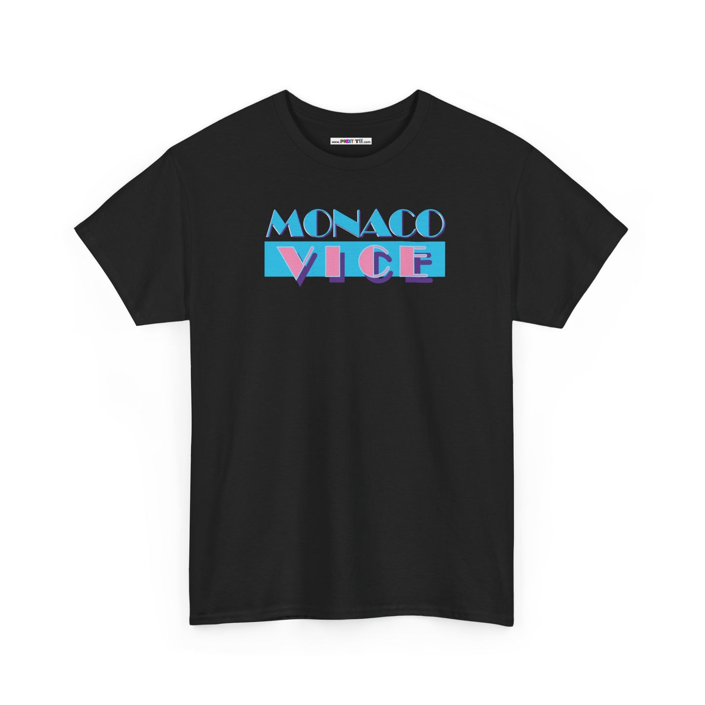 MONACO VICE Unisex Heavy Cotton Tee