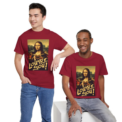 I LOUVRE YOU! Unisex Heavy Cotton Tee