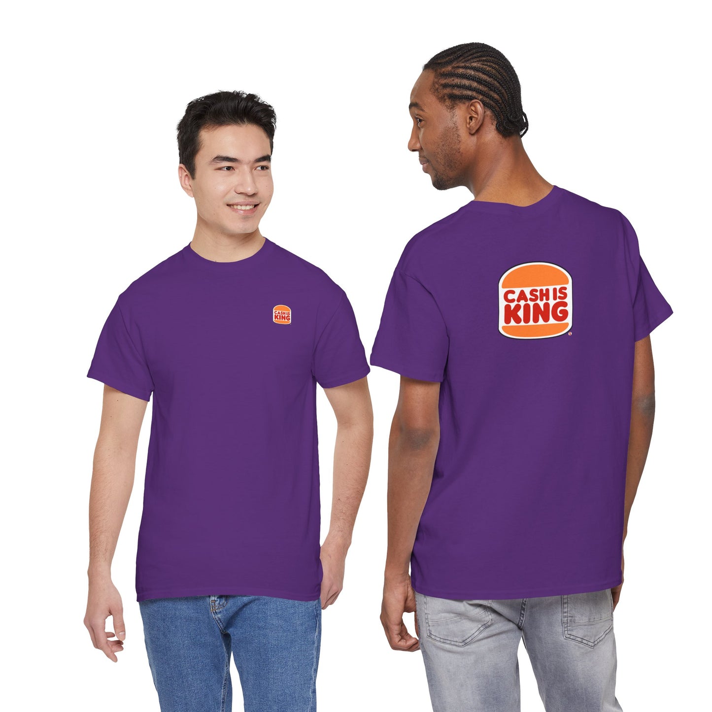 CASH IS KING Unisex Heavy Cotton Tee