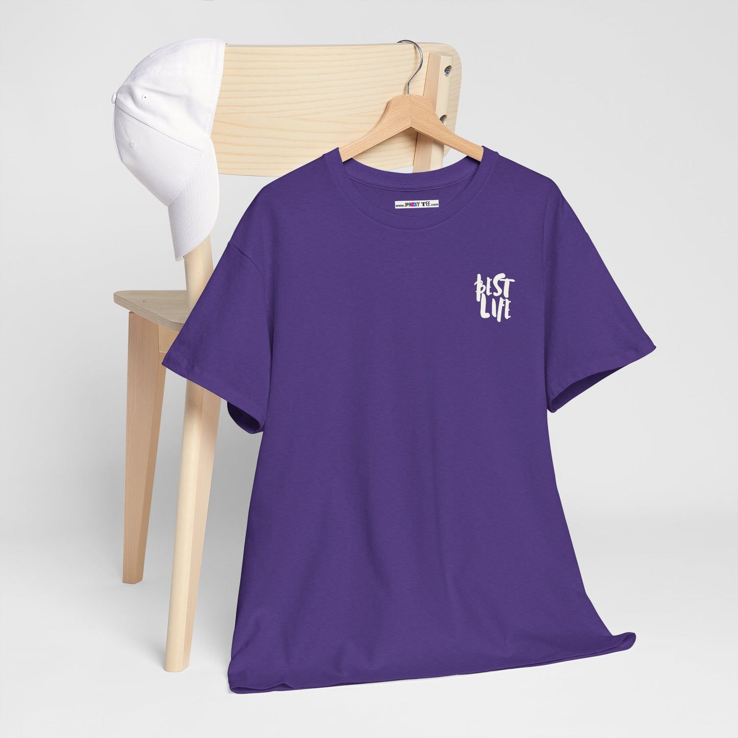 BEST LIFE Unisex Heavy Cotton Tee