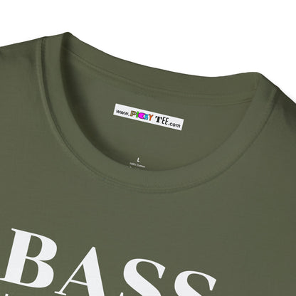 BASS HUGE BASS Unisex Softstyle 100% Cotton T-Shirt